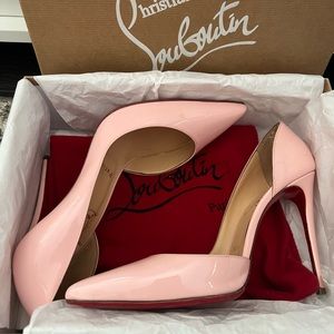 Pink patent leather Iriza Christian Louboutin